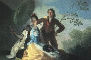 Francisco de Goya The Parasol oil painting on canvas